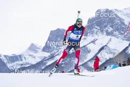 07.02.2019, Canmore, Canada (CAN): Lisa Theresa Hauser (AUT) -  IBU world cup biathlon, short individual women, Canmore (CAN). www.nordicfocus.com. © Manzoni/NordicFocus. Every downloaded picture is fee-liable.