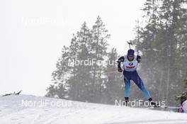 08.02.2019, Canmore, Canada (CAN): Serafin Wiestner (SUI) -  IBU world cup biathlon, relay men, Canmore (CAN). www.nordicfocus.com. © Manzoni/NordicFocus. Every downloaded picture is fee-liable.
