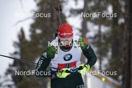 08.02.2019, Canmore, Canada (CAN): Roman Rees (GER) -  IBU world cup biathlon, relay men, Canmore (CAN). www.nordicfocus.com. © Manzoni/NordicFocus. Every downloaded picture is fee-liable.