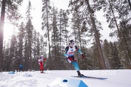 08.02.2019, Canmore, Canada (CAN): Antonin Guigonnat (FRA) -  IBU world cup biathlon, relay men, Canmore (CAN). www.nordicfocus.com. © Manzoni/NordicFocus. Every downloaded picture is fee-liable.