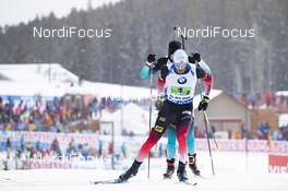 08.02.2019, Canmore, Canada (CAN): Vetle Sjaastad Christiansen (NOR) -  IBU world cup biathlon, relay men, Canmore (CAN). www.nordicfocus.com. © Manzoni/NordicFocus. Every downloaded picture is fee-liable.