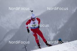 08.02.2019, Canmore, Canada (CAN): Scott Gow (CAN) -  IBU world cup biathlon, relay men, Canmore (CAN). www.nordicfocus.com. © Manzoni/NordicFocus. Every downloaded picture is fee-liable.