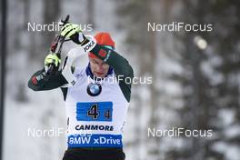 08.02.2019, Canmore, Canada (CAN): Johannes Kuehn (GER) -  IBU world cup biathlon, relay men, Canmore (CAN). www.nordicfocus.com. © Manzoni/NordicFocus. Every downloaded picture is fee-liable.