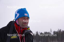 08.02.2019, Canmore, Canada (CAN): Ludwig Gredler (AUT), coach Team Austria -  IBU world cup biathlon, relay men, Canmore (CAN). www.nordicfocus.com. © Manzoni/NordicFocus. Every downloaded picture is fee-liable.