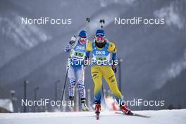 08.02.2019, Canmore, Canada (CAN): Felicia Lindqvist (SWE) -  IBU world cup biathlon, relay women, Canmore (CAN). www.nordicfocus.com. © Manzoni/NordicFocus. Every downloaded picture is fee-liable.