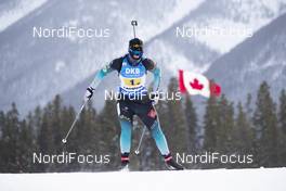08.02.2019, Canmore, Canada (CAN): Anais Bescond (FRA) -  IBU world cup biathlon, relay women, Canmore (CAN). www.nordicfocus.com. © Manzoni/NordicFocus. Every downloaded picture is fee-liable.