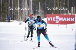 08.02.2019, Canmore, Canada (CAN): Anais Bescond (FRA) -  IBU world cup biathlon, relay women, Canmore (CAN). www.nordicfocus.com. © Manzoni/NordicFocus. Every downloaded picture is fee-liable.