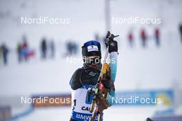 08.02.2019, Canmore, Canada (CAN): Julia Simon (FRA) -  IBU world cup biathlon, relay women, Canmore (CAN). www.nordicfocus.com. © Manzoni/NordicFocus. Every downloaded picture is fee-liable.
