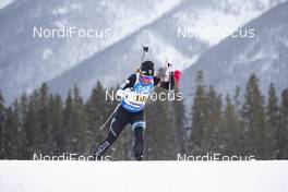 08.02.2019, Canmore, Canada (CAN): Johanna Talihaerm (EST) -  IBU world cup biathlon, relay women, Canmore (CAN). www.nordicfocus.com. © Manzoni/NordicFocus. Every downloaded picture is fee-liable.