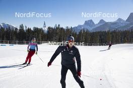 05.02.2019, Canmore, Canada (CAN): Armin Auchentaller (ITA), Coach Team Switzerland -  IBU world cup biathlon, training, Canmore (CAN). www.nordicfocus.com. © Manzoni/NordicFocus. Every downloaded picture is fee-liable.
