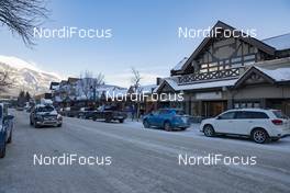 09.02.2019, Canmore, Canada (CAN): Event Feature: view over the main street of Canmore -  IBU world cup biathlon, training, Canmore (CAN). www.nordicfocus.com. © Manzoni/NordicFocus. Every downloaded picture is fee-liable.