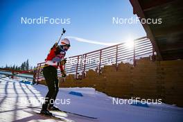 05.02.2019, Canmore, Canada (CAN): Megan Bankes (CAN) -  IBU world cup biathlon, training, Canmore (CAN). www.nordicfocus.com. © Manzoni/NordicFocus. Every downloaded picture is fee-liable.