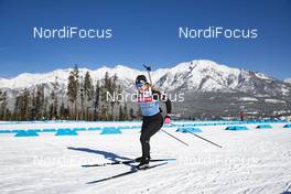 05.02.2019, Canmore, Canada (CAN): Johanna Talihaerm (EST) -  IBU world cup biathlon, training, Canmore (CAN). www.nordicfocus.com. © Manzoni/NordicFocus. Every downloaded picture is fee-liable.