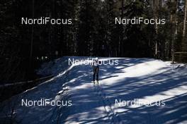 05.02.2019, Canmore, Canada (CAN): Event Feature: undefined athlete competes on the track -  IBU world cup biathlon, training, Canmore (CAN). www.nordicfocus.com. © Manzoni/NordicFocus. Every downloaded picture is fee-liable.
