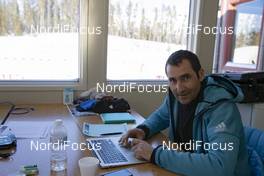 09.02.2019, Canmore, Canada (CAN): Christophe Vassallo (FRA) TD and IR IBU -  IBU world cup biathlon, training, Canmore (CAN). www.nordicfocus.com. © Manzoni/NordicFocus. Every downloaded picture is fee-liable.