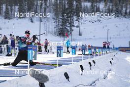 05.02.2019, Canmore, Canada (CAN): Fabien Claude (FRA) -  IBU world cup biathlon, training, Canmore (CAN). www.nordicfocus.com. © Manzoni/NordicFocus. Every downloaded picture is fee-liable.