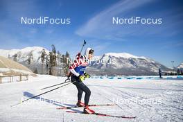 05.02.2019, Canmore, Canada (CAN): Jake Brown (USA) -  IBU world cup biathlon, training, Canmore (CAN). www.nordicfocus.com. © Manzoni/NordicFocus. Every downloaded picture is fee-liable.