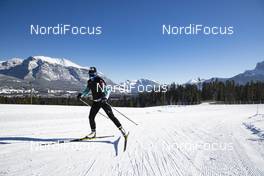 05.02.2019, Canmore, Canada (CAN): Celia Aymonier (FRA) -  IBU world cup biathlon, training, Canmore (CAN). www.nordicfocus.com. © Manzoni/NordicFocus. Every downloaded picture is fee-liable.