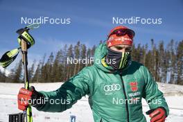 05.02.2019, Canmore, Canada (CAN): Arnd Peiffer (GER) -  IBU world cup biathlon, training, Canmore (CAN). www.nordicfocus.com. © Manzoni/NordicFocus. Every downloaded picture is fee-liable.