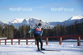05.02.2019, Canmore, Canada (CAN): Simon Desthieux (FRA) -  IBU world cup biathlon, training, Canmore (CAN). www.nordicfocus.com. © Manzoni/NordicFocus. Every downloaded picture is fee-liable.