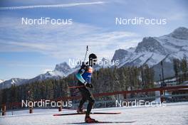 05.02.2019, Canmore, Canada (CAN): Simon Fourcade (FRA) -  IBU world cup biathlon, training, Canmore (CAN). www.nordicfocus.com. © Manzoni/NordicFocus. Every downloaded picture is fee-liable.