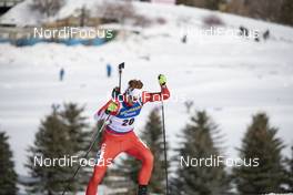 16.02.2019, Soldier Hollow, United States of America (USA): Aidan Millar (CAN) -  IBU world cup biathlon, pursuit men, Soldier Hollow (USA). www.nordicfocus.com. © Manzoni/NordicFocus. Every downloaded picture is fee-liable.