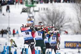 16.02.2019, Soldier Hollow, United States of America (USA): Johannes Dale (NOR) -  IBU world cup biathlon, pursuit men, Soldier Hollow (USA). www.nordicfocus.com. © Manzoni/NordicFocus. Every downloaded picture is fee-liable.