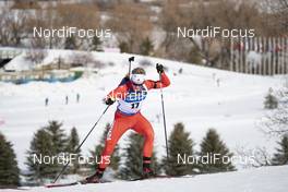 16.02.2019, Soldier Hollow, United States of America (USA): Scott Gow (CAN) -  IBU world cup biathlon, pursuit men, Soldier Hollow (USA). www.nordicfocus.com. © Manzoni/NordicFocus. Every downloaded picture is fee-liable.