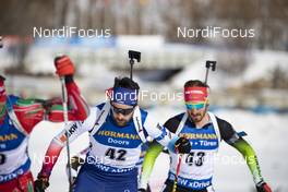 16.02.2019, Soldier Hollow, United States of America (USA): Mario Dolder (SUI) -  IBU world cup biathlon, pursuit men, Soldier Hollow (USA). www.nordicfocus.com. © Manzoni/NordicFocus. Every downloaded picture is fee-liable.