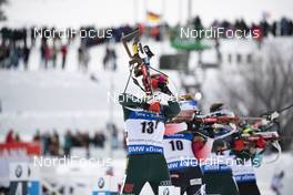 16.02.2019, Soldier Hollow, United States of America (USA): Benedikt Doll (GER) -  IBU world cup biathlon, pursuit men, Soldier Hollow (USA). www.nordicfocus.com. © Manzoni/NordicFocus. Every downloaded picture is fee-liable.