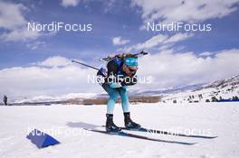 16.02.2019, Soldier Hollow, United States of America (USA): Simon Desthieux (FRA) -  IBU world cup biathlon, pursuit men, Soldier Hollow (USA). www.nordicfocus.com. © Manzoni/NordicFocus. Every downloaded picture is fee-liable.