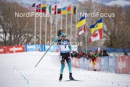 16.02.2019, Soldier Hollow, United States of America (USA): Simon Desthieux (FRA) -  IBU world cup biathlon, pursuit men, Soldier Hollow (USA). www.nordicfocus.com. © Manzoni/NordicFocus. Every downloaded picture is fee-liable.