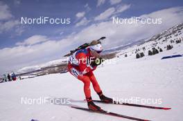 16.02.2019, Soldier Hollow, United States of America (USA): Scott Gow (CAN) -  IBU world cup biathlon, pursuit men, Soldier Hollow (USA). www.nordicfocus.com. © Manzoni/NordicFocus. Every downloaded picture is fee-liable.