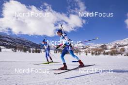 16.02.2019, Soldier Hollow, United States of America (USA): Elisa Gasparin (SUI) -  IBU world cup biathlon, pursuit women, Soldier Hollow (USA). www.nordicfocus.com. © Manzoni/NordicFocus. Every downloaded picture is fee-liable.