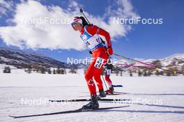 16.02.2019, Soldier Hollow, United States of America (USA): Rosanna Crawford (CAN) -  IBU world cup biathlon, pursuit women, Soldier Hollow (USA). www.nordicfocus.com. © Manzoni/NordicFocus. Every downloaded picture is fee-liable.