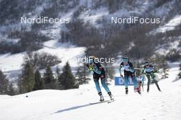 16.02.2019, Soldier Hollow, United States of America (USA): Caroline Colombo (FRA), Anais Bescond (FRA), (l-r) -  IBU world cup biathlon, pursuit women, Soldier Hollow (USA). www.nordicfocus.com. © Manzoni/NordicFocus. Every downloaded picture is fee-liable.