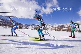 16.02.2019, Soldier Hollow, United States of America (USA): Celia Aymonier (FRA) -  IBU world cup biathlon, pursuit women, Soldier Hollow (USA). www.nordicfocus.com. © Manzoni/NordicFocus. Every downloaded picture is fee-liable.