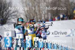16.02.2019, Soldier Hollow, United States of America (USA): Celia Aymonier (FRA) -  IBU world cup biathlon, pursuit women, Soldier Hollow (USA). www.nordicfocus.com. © Manzoni/NordicFocus. Every downloaded picture is fee-liable.