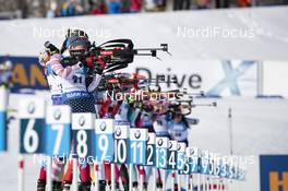 16.02.2019, Soldier Hollow, United States of America (USA): Clare Egan (USA) -  IBU world cup biathlon, pursuit women, Soldier Hollow (USA). www.nordicfocus.com. © Manzoni/NordicFocus. Every downloaded picture is fee-liable.