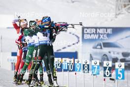 16.02.2019, Soldier Hollow, United States of America (USA): Franziska Preuss (GER) -  IBU world cup biathlon, pursuit women, Soldier Hollow (USA). www.nordicfocus.com. © Manzoni/NordicFocus. Every downloaded picture is fee-liable.