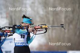 16.02.2019, Soldier Hollow, United States of America (USA): Julia Simon (FRA) -  IBU world cup biathlon, pursuit women, Soldier Hollow (USA). www.nordicfocus.com. © Manzoni/NordicFocus. Every downloaded picture is fee-liable.