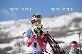 16.02.2019, Soldier Hollow, United States of America (USA): Monika Hojnisz (POL) -  IBU world cup biathlon, pursuit women, Soldier Hollow (USA). www.nordicfocus.com. © Manzoni/NordicFocus. Every downloaded picture is fee-liable.