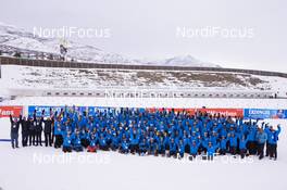 17.02.2019, Soldier Hollow, United States of America (USA): Event Feature: all the volunteers celebrate a successful week of biathlon -  IBU world cup biathlon, relay mixed, Soldier Hollow (USA). www.nordicfocus.com. © Manzoni/NordicFocus. Every downloaded picture is fee-liable.