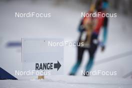 17.02.2019, Soldier Hollow, United States of America (USA): Event Feature: undefined skier on the way to the range -  IBU world cup biathlon, relay mixed, Soldier Hollow (USA). www.nordicfocus.com. © Manzoni/NordicFocus. Every downloaded picture is fee-liable.