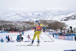 17.02.2019, Soldier Hollow, United States of America (USA): Ingela Andersson (SWE) -  IBU world cup biathlon, relay mixed, Soldier Hollow (USA). www.nordicfocus.com. © Manzoni/NordicFocus. Every downloaded picture is fee-liable.