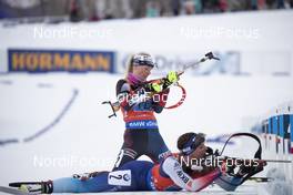 17.02.2019, Soldier Hollow, United States of America (USA): Eva Puskarcikova (CZE) -  IBU world cup biathlon, relay mixed, Soldier Hollow (USA). www.nordicfocus.com. © Manzoni/NordicFocus. Every downloaded picture is fee-liable.