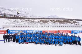 17.02.2019, Soldier Hollow, United States of America (USA): Event Feature: all the volunteers celebrate a successful week of biathlon -  IBU world cup biathlon, relay mixed, Soldier Hollow (USA). www.nordicfocus.com. © Manzoni/NordicFocus. Every downloaded picture is fee-liable.