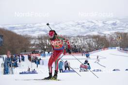 17.02.2019, Soldier Hollow, United States of America (USA): Daniela Kadeva (BUL) -  IBU world cup biathlon, relay mixed, Soldier Hollow (USA). www.nordicfocus.com. © Manzoni/NordicFocus. Every downloaded picture is fee-liable.