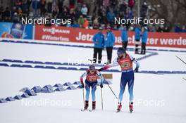 17.02.2019, Soldier Hollow, United States of America (USA): Elisa Gasparin (SUI), Benjamin Weger (SUI), (l-r) -  IBU world cup biathlon, relay mixed, Soldier Hollow (USA). www.nordicfocus.com. © Manzoni/NordicFocus. Every downloaded picture is fee-liable.