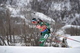 17.02.2019, Soldier Hollow, United States of America (USA): Dominik Windisch (ITA) -  IBU world cup biathlon, relay mixed, Soldier Hollow (USA). www.nordicfocus.com. © Manzoni/NordicFocus. Every downloaded picture is fee-liable.
